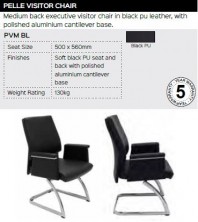 Pelle Visitor Chair Range And Specifications
